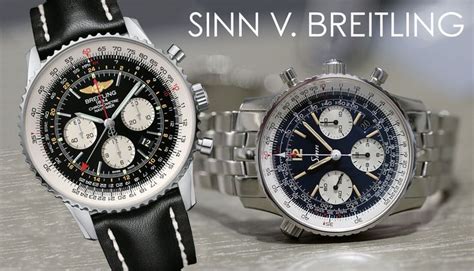 sinn 903 vs Breitling